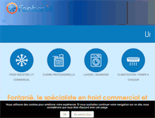 Tablet Screenshot of froid-fontanie.com